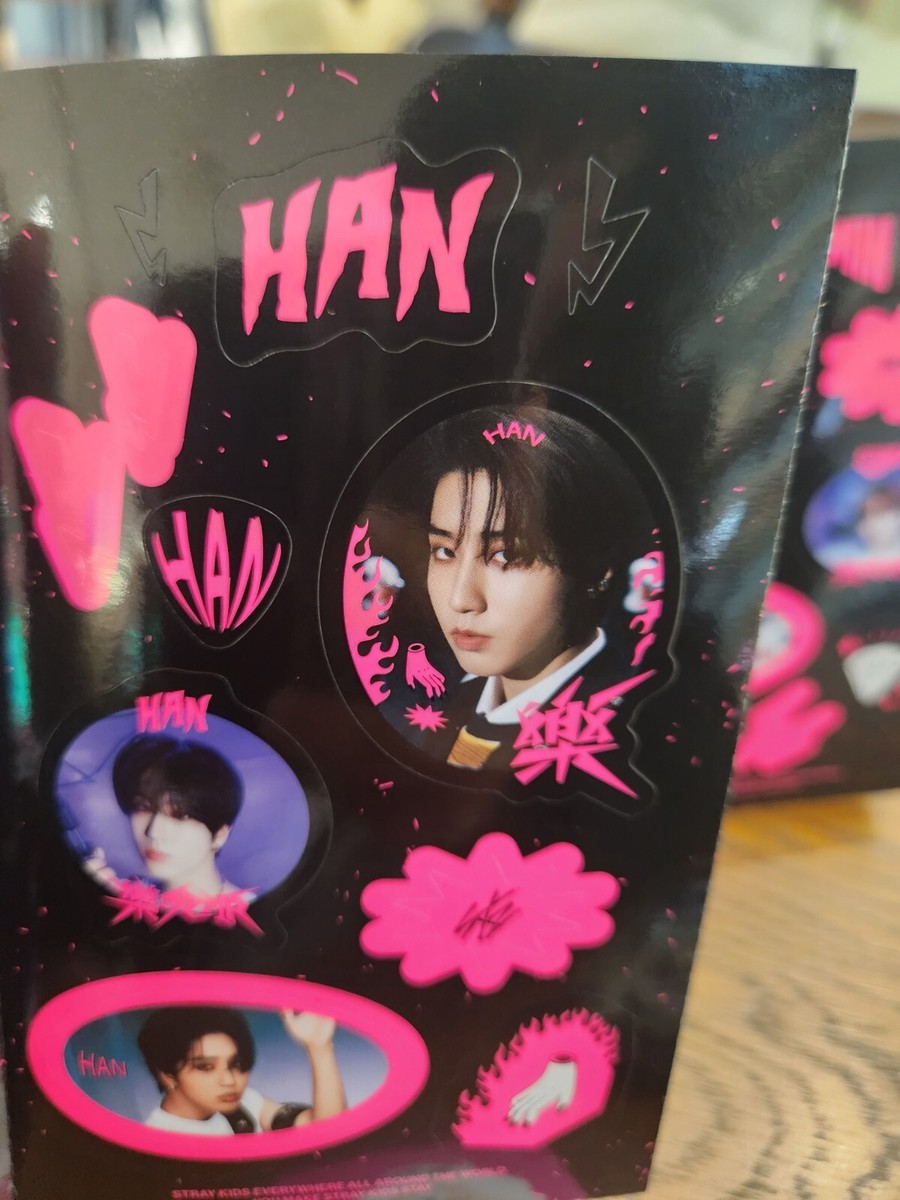STRAY KIDS STICKER BOOK 樂-STAR official popup MD soundwave