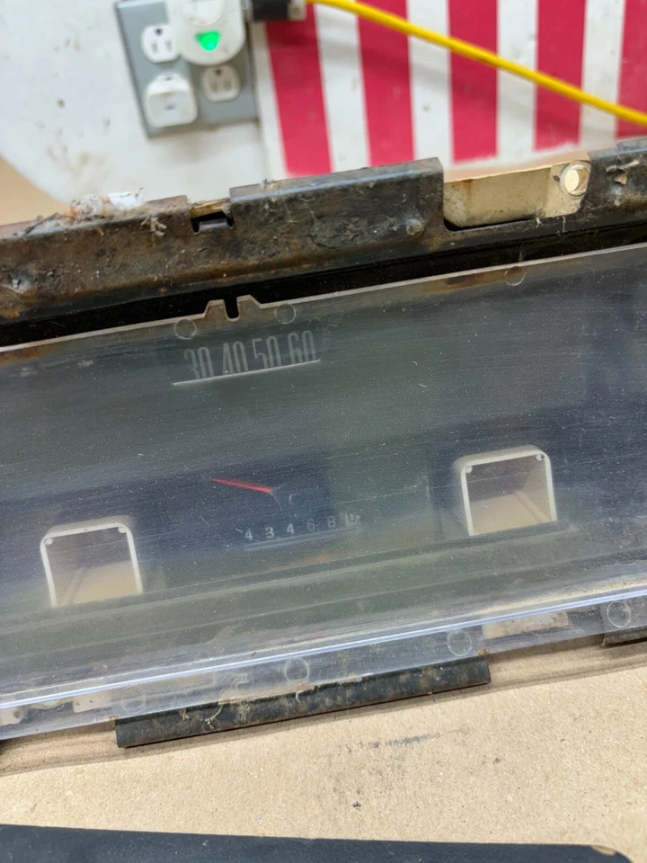 1971 1972 FORD ГРУЗОВИК СПИДОМЕТР F100 F250 F350 D1TF-10C956 OEM ОРИГИНАЛЬНЫЙ ПРОЕКТ - Изображение 4 из 4