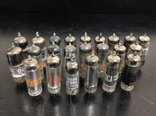 LOT OF 24 ELECTRON/VACUUM TUBES  Rung-Sol, RCA, Sylvania, Philips, GE, etc.