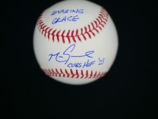 MARK GRACE SIGNED OFFICIAL OMLB BASEBALL W/ 
