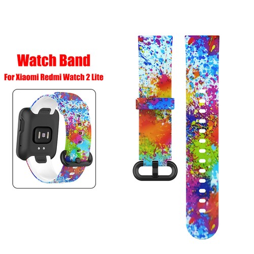 Silicone Smartwatch Straps Replace Watchband for Xiaomi Redmi Watch 2/2 Lite - Zdjęcie 7 z 21