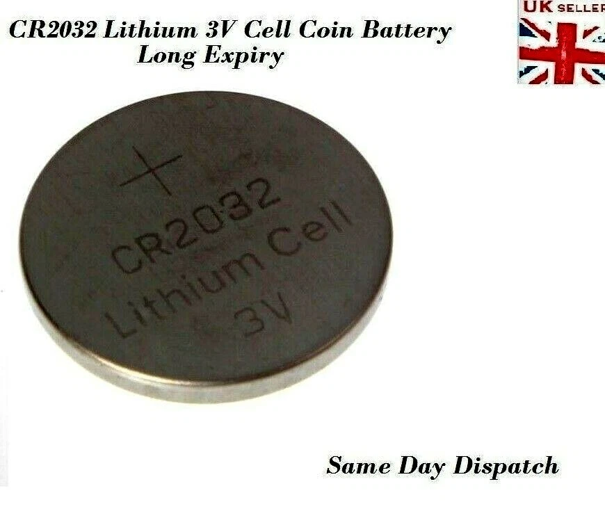 10X CR2032 Battery Lithium Coin Cell 3V Battery Brand UK Seller