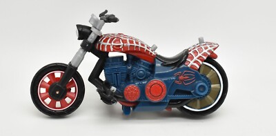 Spider-Man 3 Movie Webworld Racers Super X Motorcycle 4.5