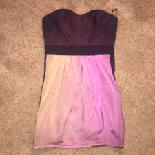 Zimmermann strapless chiffon dress; NWT; $450; Sz 2