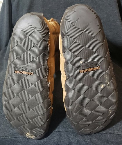 Patagonia Boots Womens 8 Brown Ginko Teamwood Quilted Insulated Polartec - Picture 9 of 10