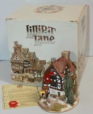 Lilliput Lane Cottage Figure Four Seasons Deed Box