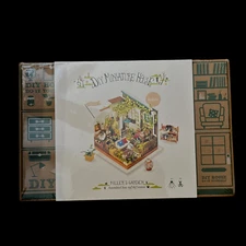 DIY Miniature House: Miller's Garden New Sealed Robotime NIB Dollhouse