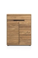 Schuhkommode Schrank Lola In Wildeiche GeöLt Teilmassiv Breite 80Cm Garderobe