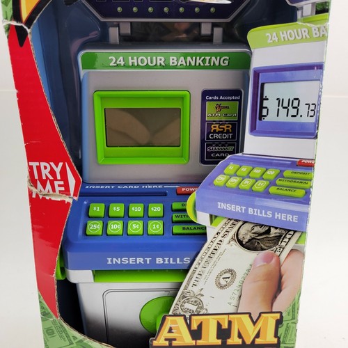 Zillionz Summit Zillions ATM Savings Bank. ATM Bank New. Works with real money - Picture 3 of 10
