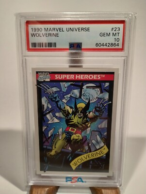 1990 Marvel Universe Wolverine #23 PSA 10 | eBay
