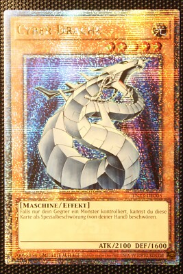 Cyber Drache - TN23-DE, QCSR, Limitierte Auflage, YuGiOh.