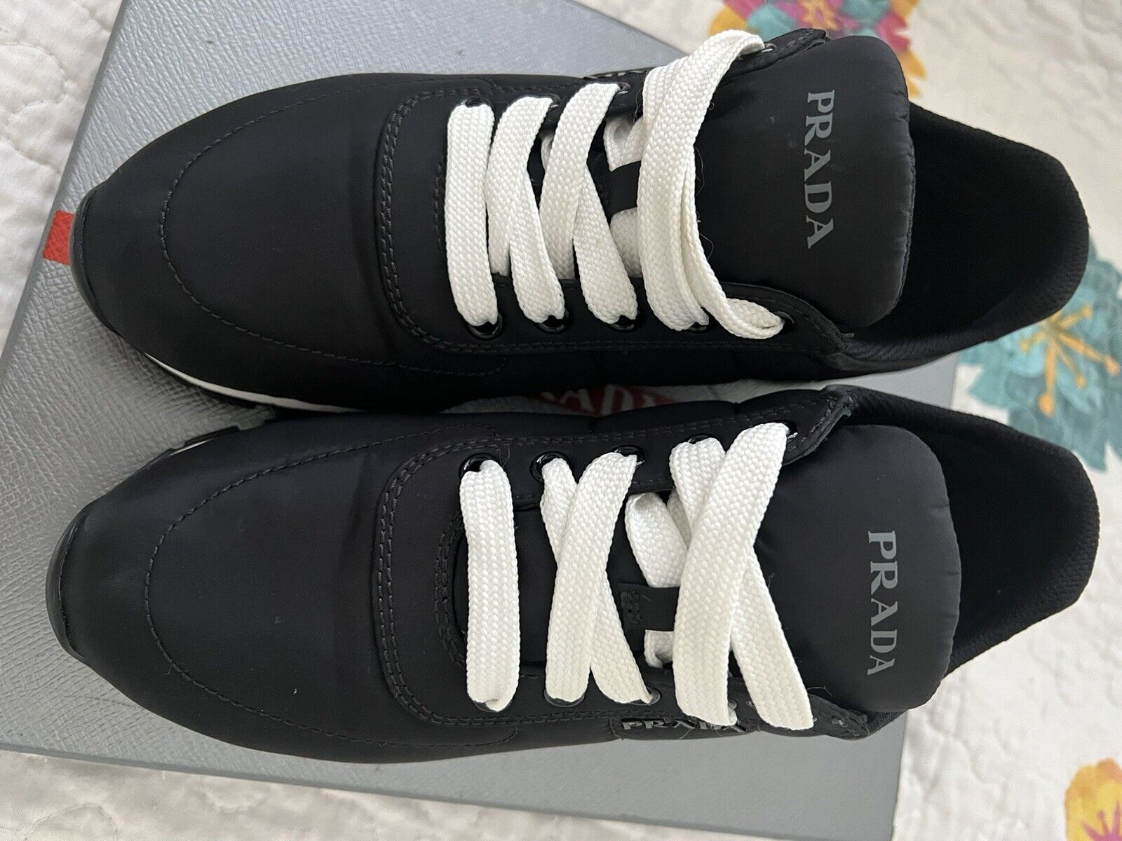 Prada CALZATURE DONNA Sneakers 100% Authentic Bla… - image 12