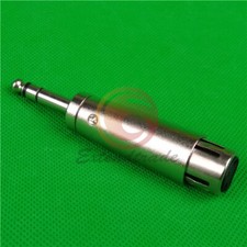 1PCS XLR Female Adapter to 1/4" Stereo TRS Connector NEW