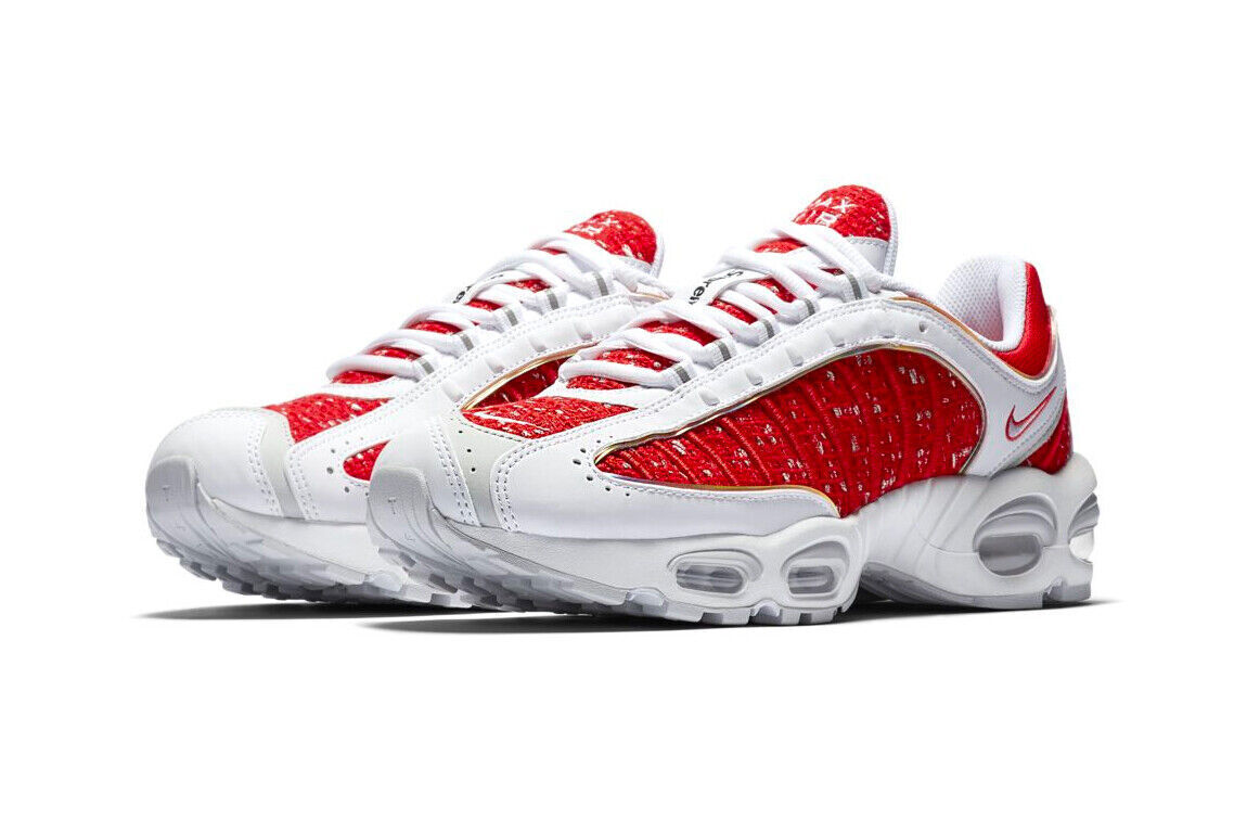 Reflexión Persona viuda Size 8.5 - Nike Air Max Tailwind 4 x Supreme University Red 2019  191888909124 | eBay