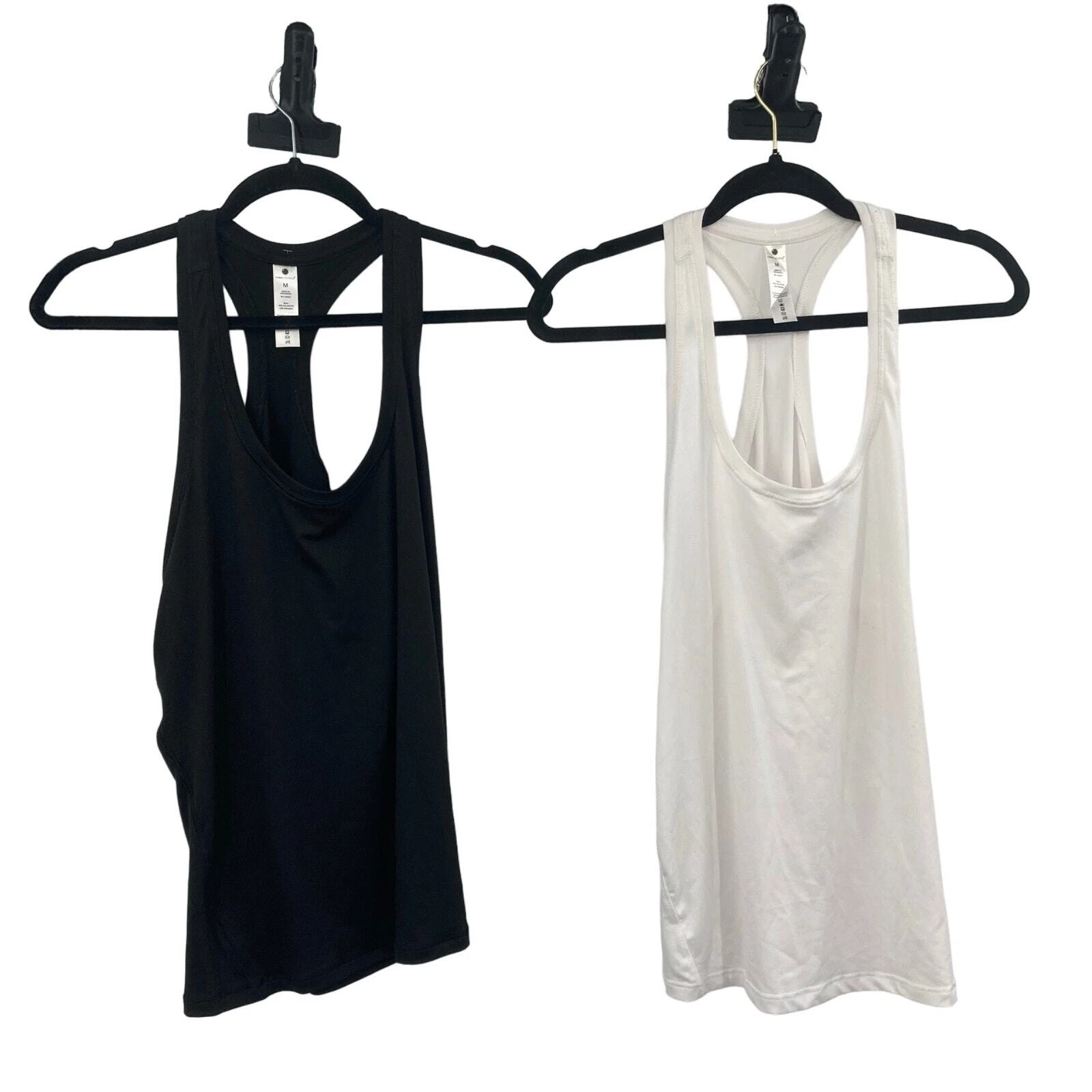 yogalicious loose fit racer activeweat workout tank-top