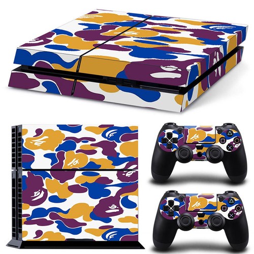 Decal Camo Camouflage Skin Sticker Playstation 4 Console Controller PS4 Wrap