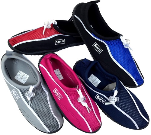 SCARPE DA SCOGLIO Water Shoes Scarpette Tessuto Sport Acqua Mare Piscina  Barca | eBay