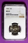 1964 NGC MS65 Washington Quarter #B34511