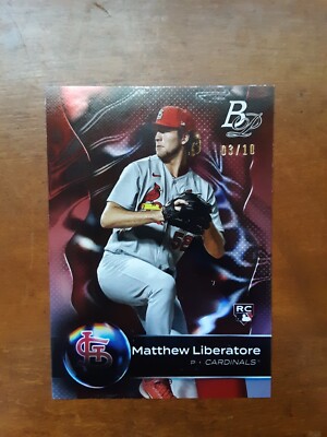 2023 Bowman Platinum - Matthew Liberatore RC #9  /10
