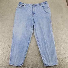 Gitano Jeans Womens 22W Short Blue Denim High Waist Vintage Light Wash Plus