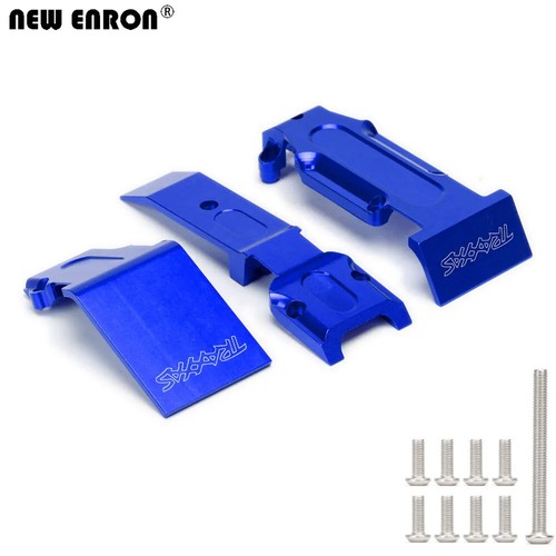 Front Rear Skid Plate Chassis Guard 5337 for Traxxas 1/10 Slayer Revo 3.3 Summit - Picture 33 of 33