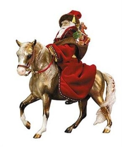 その他 F. BREYER 2004 FATHER CHRISTMAS Breyer Father Christmas 2004 Holiday Horse Ltd Ed # 700404