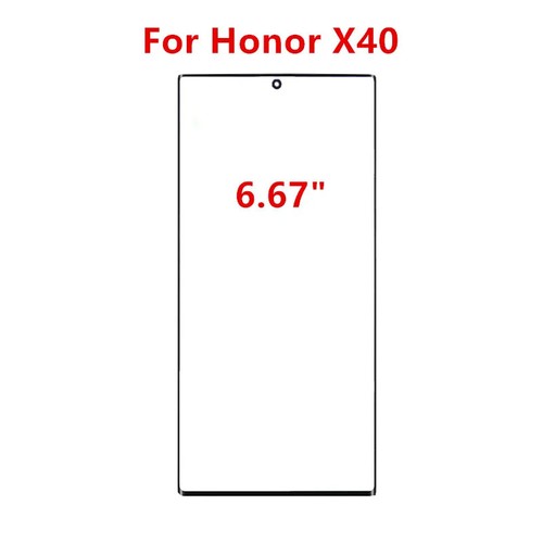 For Huawei Honor 80 SE X40 30 V40 50 60 70 Pro Plus Front Panel Glass Lens + OCA - Picture 11 of 13