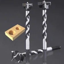 25mm Forstner Hinge Hole Boring Cutter Wood Drill Bit Extended Woodworking Tool