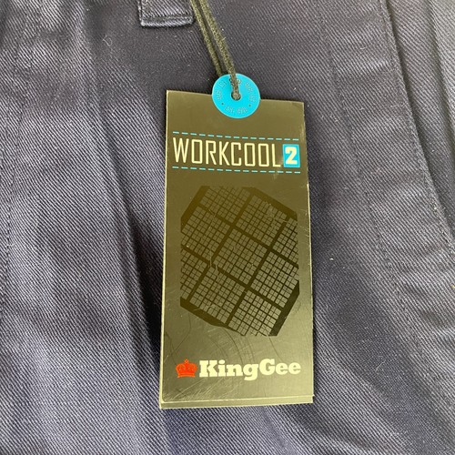 KingGee Work Pants Navy Blue Size 87R Mens (NEW) | eBay