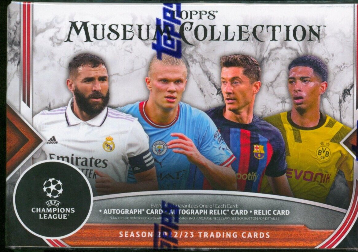 22/23 Topps Museum Collection UEFA Champions League Box | eBay