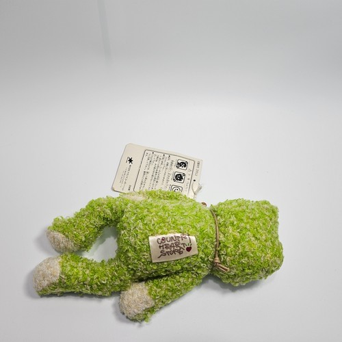 Pickles The Frog Green Country Heart Nakajima Plush Toy Doll Jjapan NWT - Imagen 7 de 13