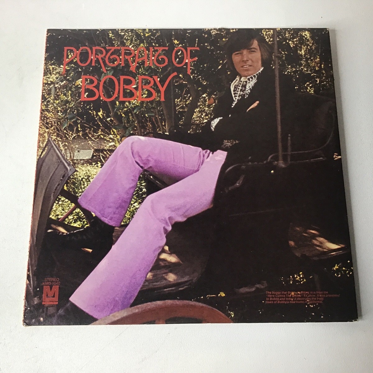 Bobby Sherman Vinyl LP - Poster Portrait Of Bobby | eBay