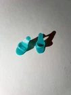 Vintage Barbie Doll 1965 "Color Magic" Barbie Turquoise Shoes! Japan!