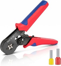 Crimping Tool for 23-7 AWG Wire Terminals, Square Wire Crimper with