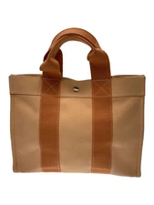 genuine HERMES Tote Bag Canvas ORN Bora Bora PM JAPAN
