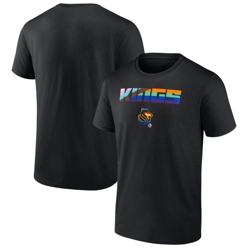 Men's Black Sacramento Kings Pride T-Shirt
