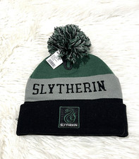 Wizarding World of Harry Potter Beanie Pom Hat Slytherin Universal Studios