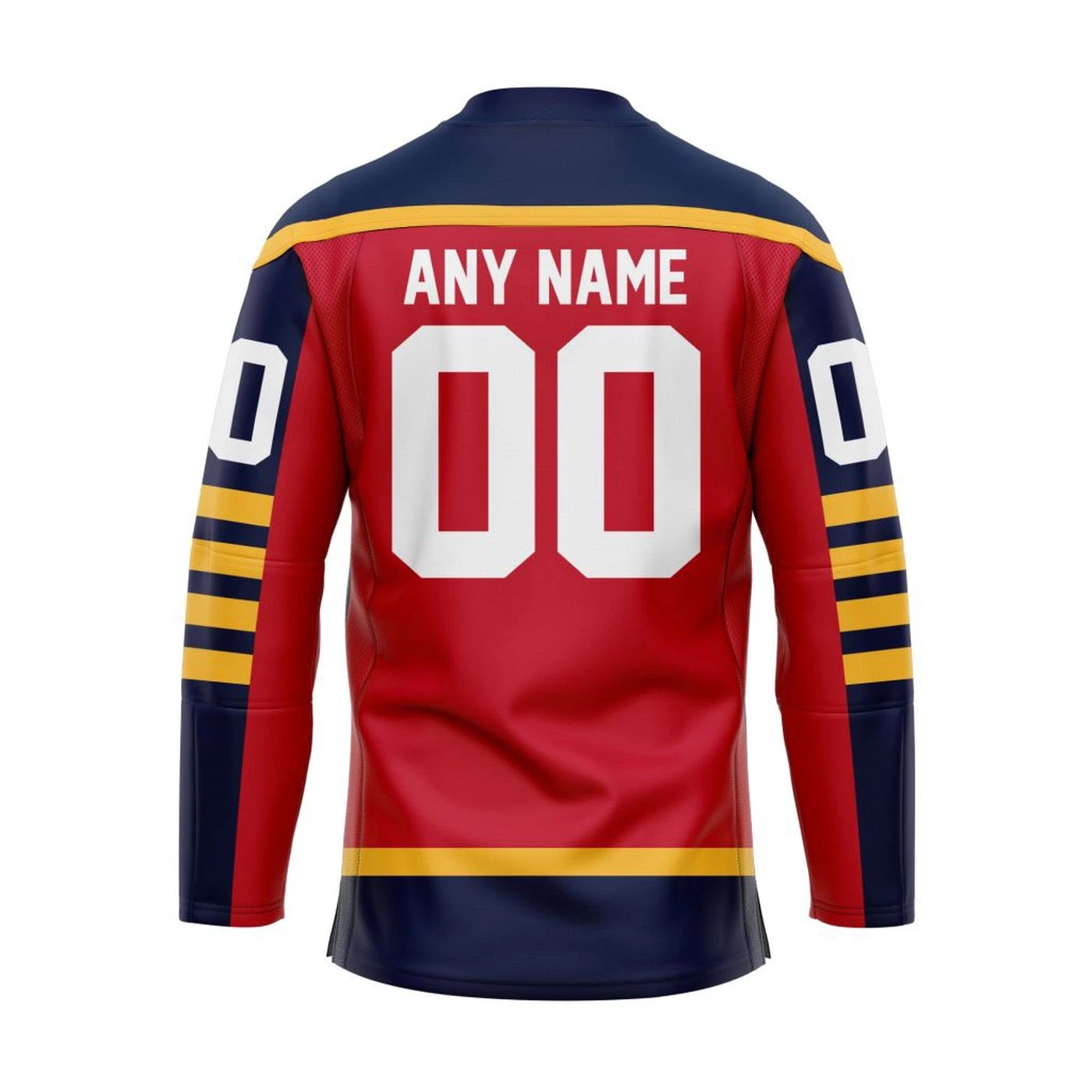 Florida Panthers Personalized 2025/26 Winter Classic Lace Hockey Shirt