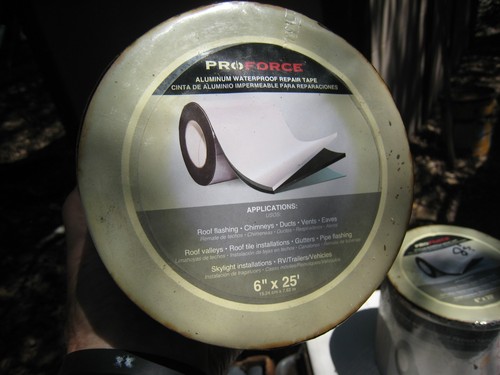 2 X 6"x25' ProForce 3-Layer Aluminum Waterproof Repair Tape-Flashing/Ducts/Vent - Picture 4 of 7