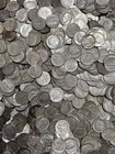 90% Silver Roosevelt Dimes 50-Coin Roll Avg Circulated Mixed Dates/ Mint marks