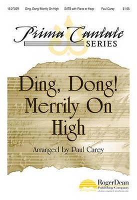 Ding, Dong! Merrily on High (English) Paperback Book