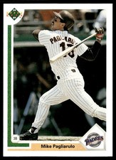 1991 Upper Deck Mike Pagliarulo San Diego Padres #206