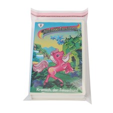 Schutzhüllen für VHS-Kassettenbox (25 St.) mit Verschluss, klar