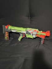 NERF 32218 VORTEX NITRON FULL AUTO DISC BLASTER WITH SCOPE IN OPEN BOX