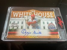 2026 Leaf Presidents Day Ozzie Smith 1/1 Auto Gold WHITE HOUSE! One Of One MLB