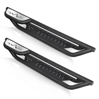 6'' Drop Side Step Running Boards For 2007-2018 Jeep Wrangler JK 2 Door Nerf Bars