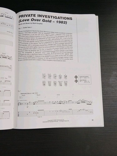 The Guitar Style of Mark Knopfler Sheet Music Signature Licks Book NO CD - Picture 11 of 17