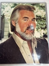 KENNY ROGERS 1982 Fan Club Live In Concert Tour Book Poster