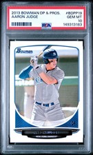 2013 Bowman Draft Picks & Prospects Aaron Judge #BDPP19 PSA 10 GEM MINT