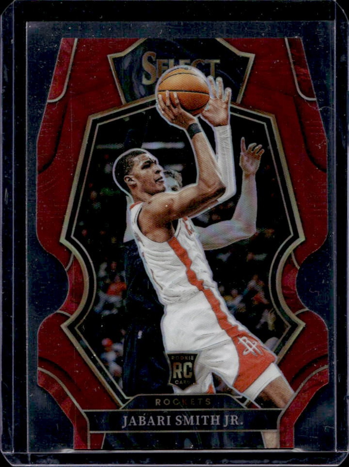 2022-23 Select Jabari Smith Jr. RC Maroon Prizm Die Cut Premier Level #16/175